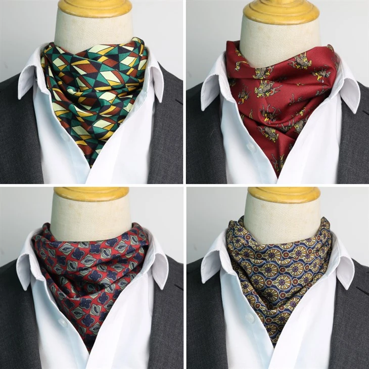 Mens Neckerchief Silk